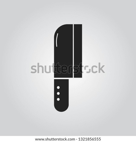 Knife icon vector
