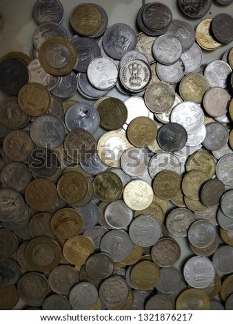coin texture and coin background