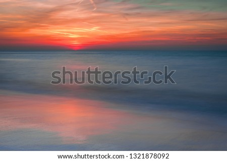 Beautiful scenery of seascape panorama and background. 