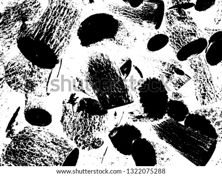 Grunge texture - abstract stock vector template - easy to use   