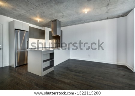 Brand New Empty Modern Condo in Griffintown, Montreal, Canada
