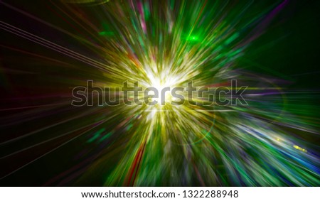 abstract background. explosion of color lights background. illustration beautiful.