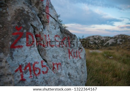 Velebit Mountains Croatia