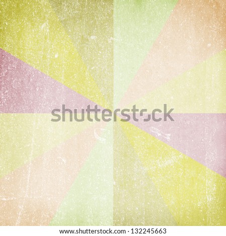 Multicolor Sunbeams. Grunge background