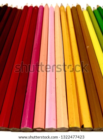 raimbow pencils drawing colorful savescreen artits colors