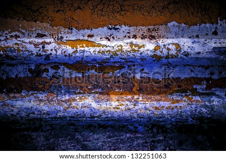 Old colorful stone wall. Pop art background photo.