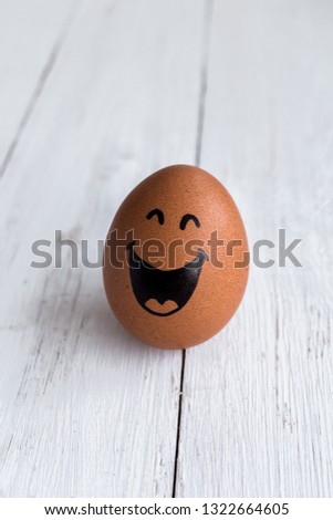 Fun face eggs