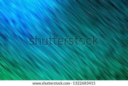 Light Blue, Green vector template with lines, ovals. A completely new color illustration in marble style. The template for cell phone backgrounds.
