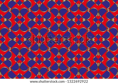 Vector seamless pattern, abstract geometric background illustration, fabric textile pattern. Pattern for website, corporate style, party invitation, wallpaper