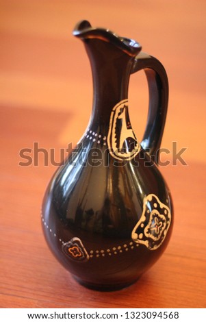 beautiful georgian ceramic jug