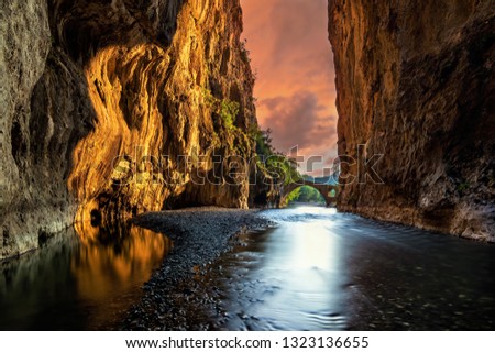 Portitsa Canyon Greece