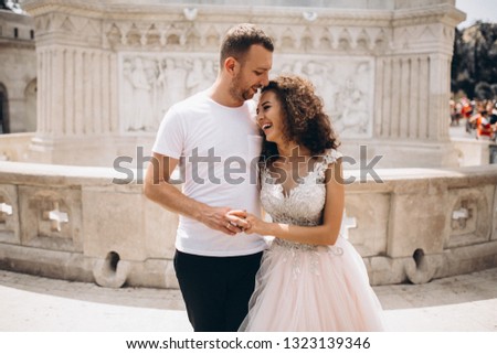 Couple wedding in Budapest