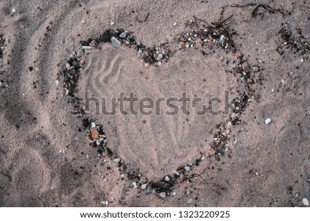 Heart Shaped Rock Formation