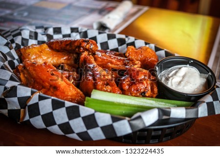 Chicken Wings (1) Royalty-Free Stock Photo #1323224435