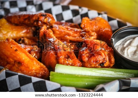 Chicken Wings (3) Royalty-Free Stock Photo #1323224444