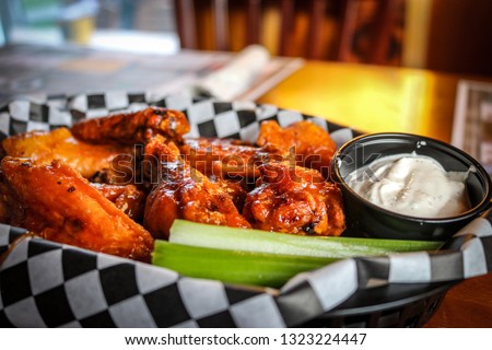 Chicken Wings (4) Royalty-Free Stock Photo #1323224447