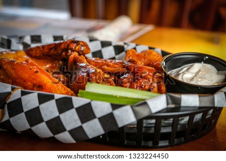 Chicken Wings (2) Royalty-Free Stock Photo #1323224450