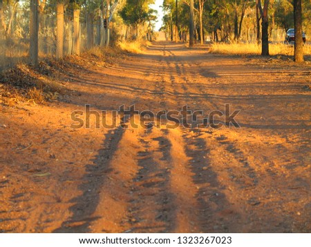 Broken Hill. Landscape in Australia
