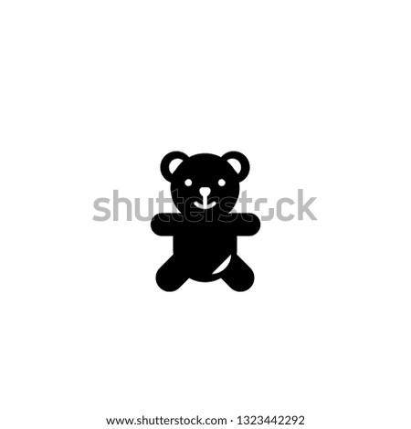 bear icon vector