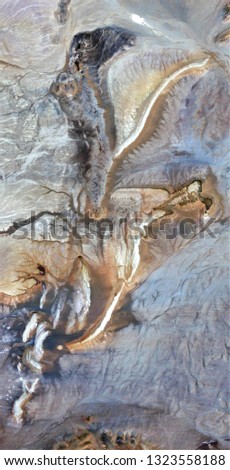 fossil, abstract photography of the deserts of Africa from the air. aerial view of desert landscapes, Genre: Abstract Naturalism, from the abstract to the figurative, 