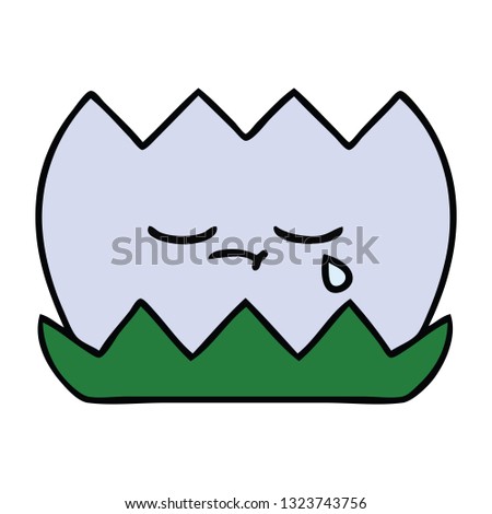 cute cartoon of a water lilly