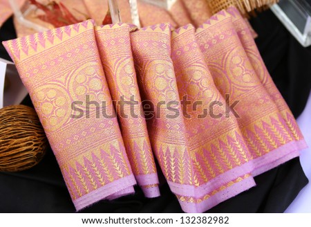 abstract of fabric background