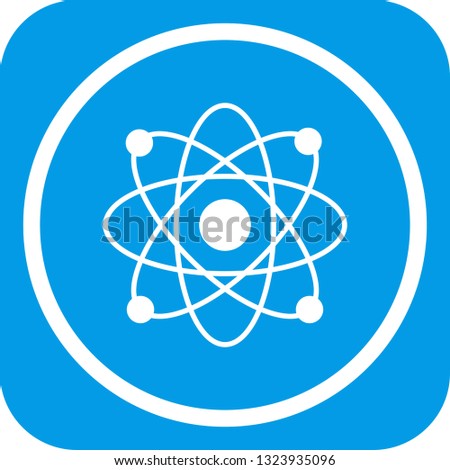 Vector Atom Stracture Icon
