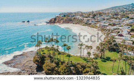 Laguna Beach View Royalty-Free Stock Photo #1323964835