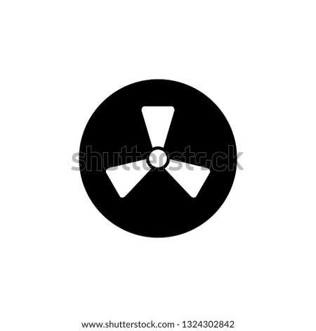 Danger, energy, nuclear icon. Element of ecology isolated icon. Premium quality graphic design icon. Signs and symbols collection icon for websites, web design