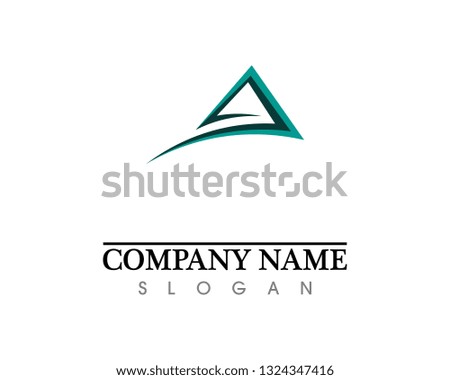 Business Finance professional logo template vector icon
