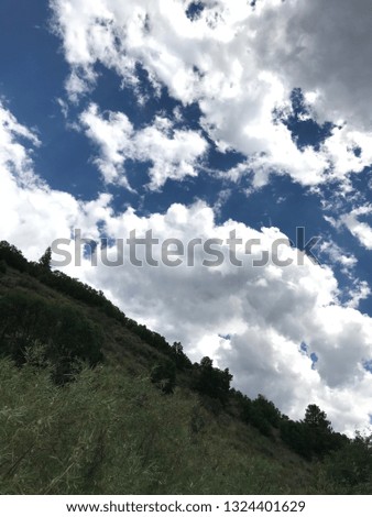 Beautiful Mountain and sky Royalty-Free Stock Photo #1324401629