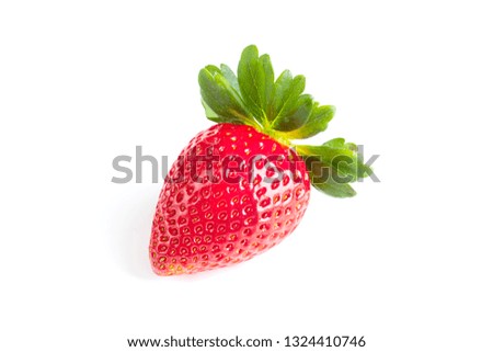 concept photography with strawberries