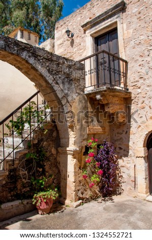 greece crete island Royalty-Free Stock Photo #1324552721