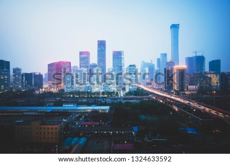 Beijing International Trade and Finance Center, China.