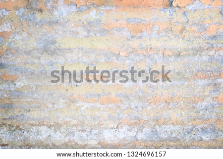 Patterns of old rusty zinc with decayed texture  abstract for background