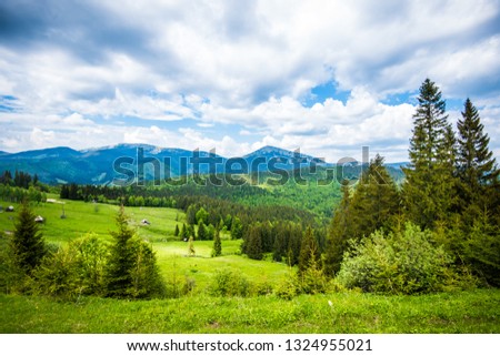 View of the mountain Homyak Royalty-Free Stock Photo #1324955021