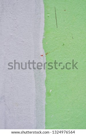 white and green wall background