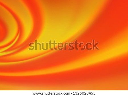 Light Orange vector abstract background. An elegant bright illustration with gradient. The blurred design can be used for your web site.