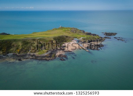 Beach and Golf Course Llyn Peninsula Wales Great Britain United Kingdom