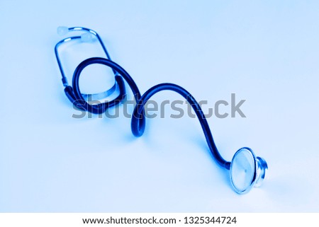 Conceptual photography with stethoscope