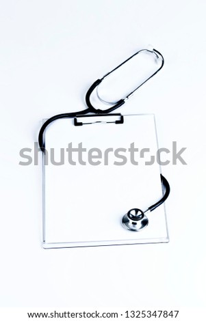 Conceptual photography with stethoscope