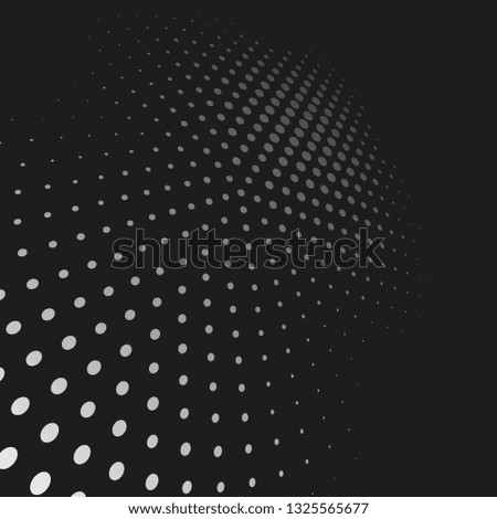 Abstract vector background. Dotted pattern. Template for graphic designs. Halftone effect