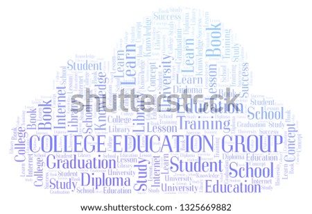 College Education Group word cloud.