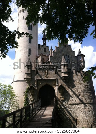 Lichtenstein Castle in Germany