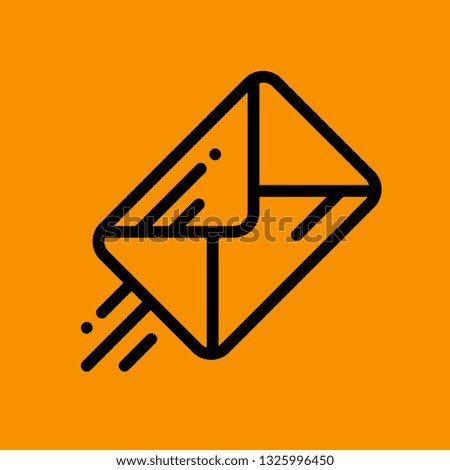 Mail Icon Vector Graphic Download Template Modern