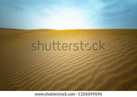 desert sands, this photo captured north kuwait where the nearest city is 60 km away