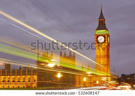 Big Ben and the Houses of Parliament, London, UK