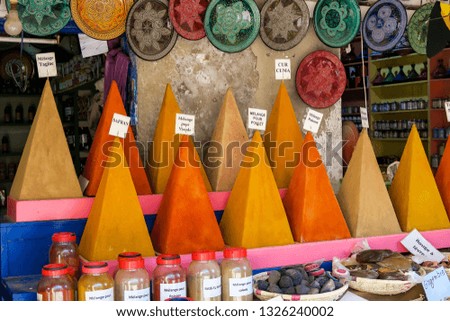 spices on market, beautiful photo digital picture