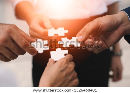 Business Success of the Organization's Professional Team, Cooperative, Support, Employee Initiative Leaders Corporate, Development Practitioners, Communication Business Clients Market Dynamics. Royalty-Free Stock Photo #1326468401