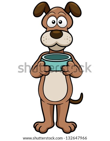 Vector illustration of Cartoon Dog